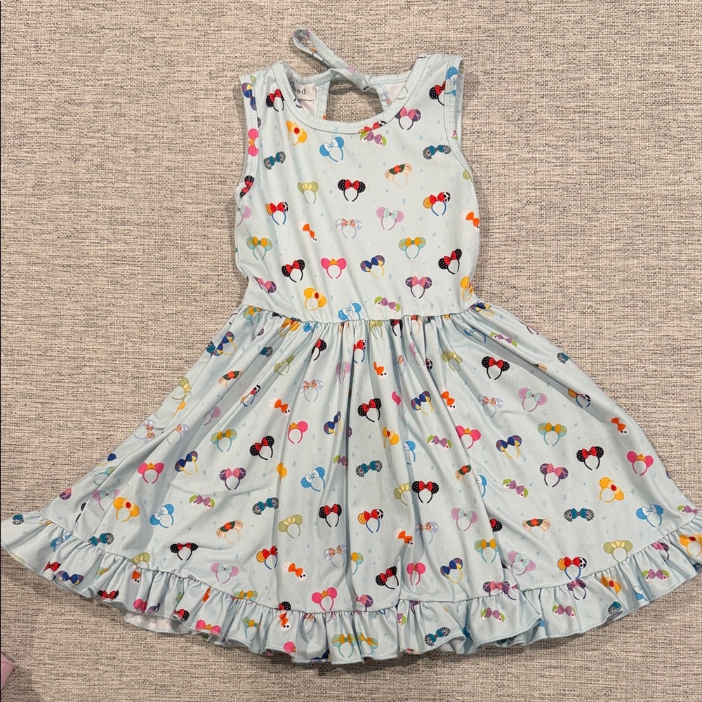 Little Stocking Co. Magical Ears Sleeveless Twirl Dress